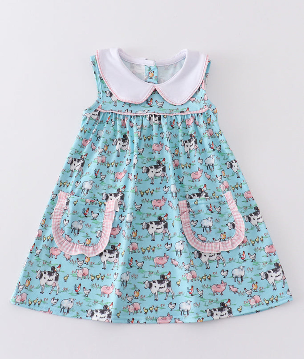 Farm Print Dress