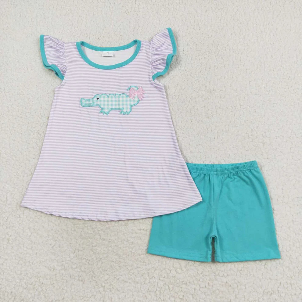 Crocodile Girl Set