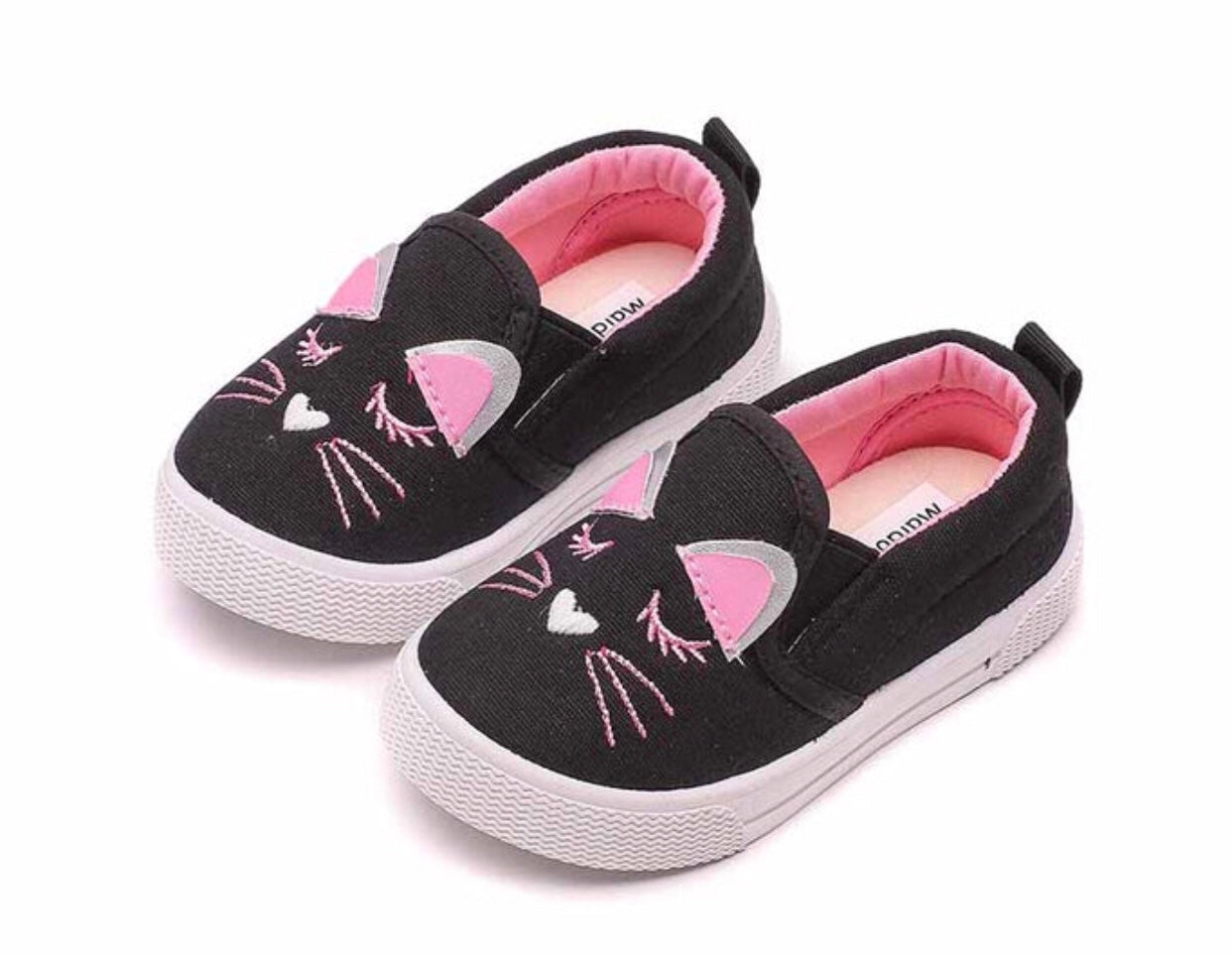 Black Cat Mary Jane Sneakers