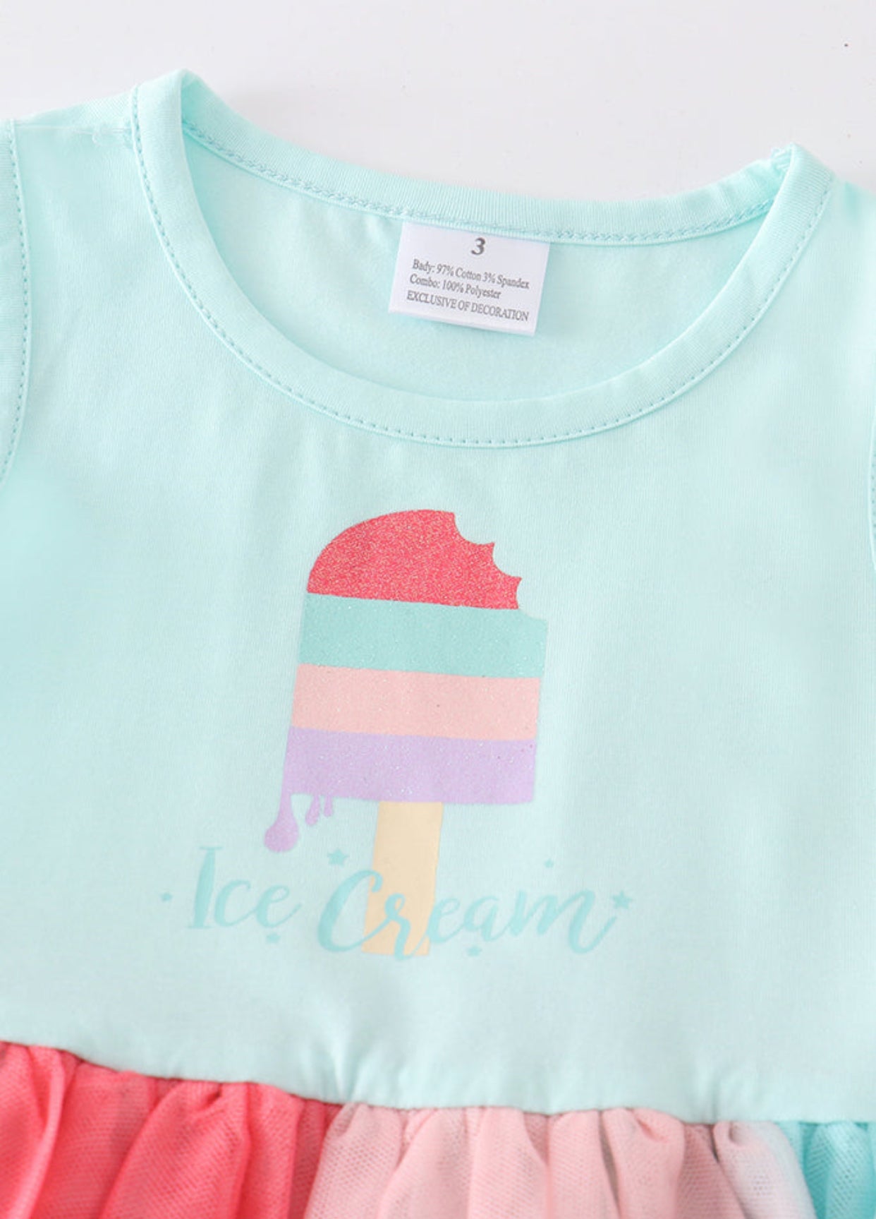 Ice cream TuTu Dress