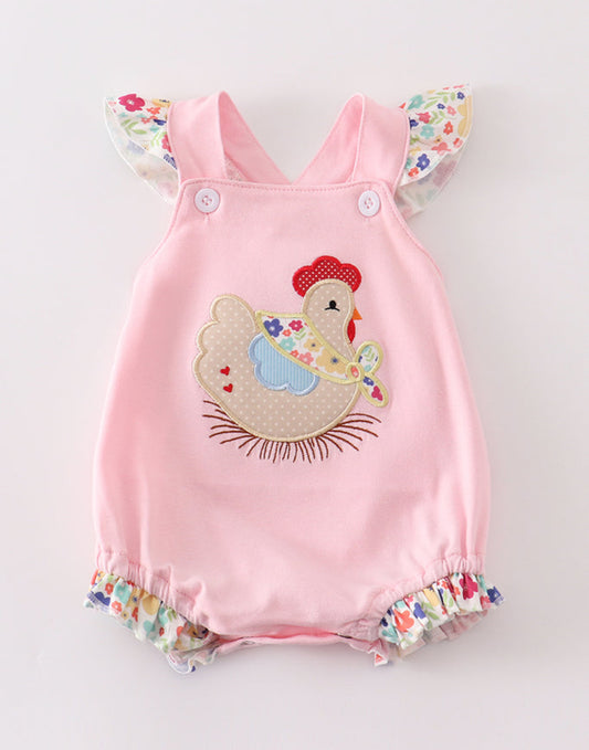 Floral Chicken Bubble