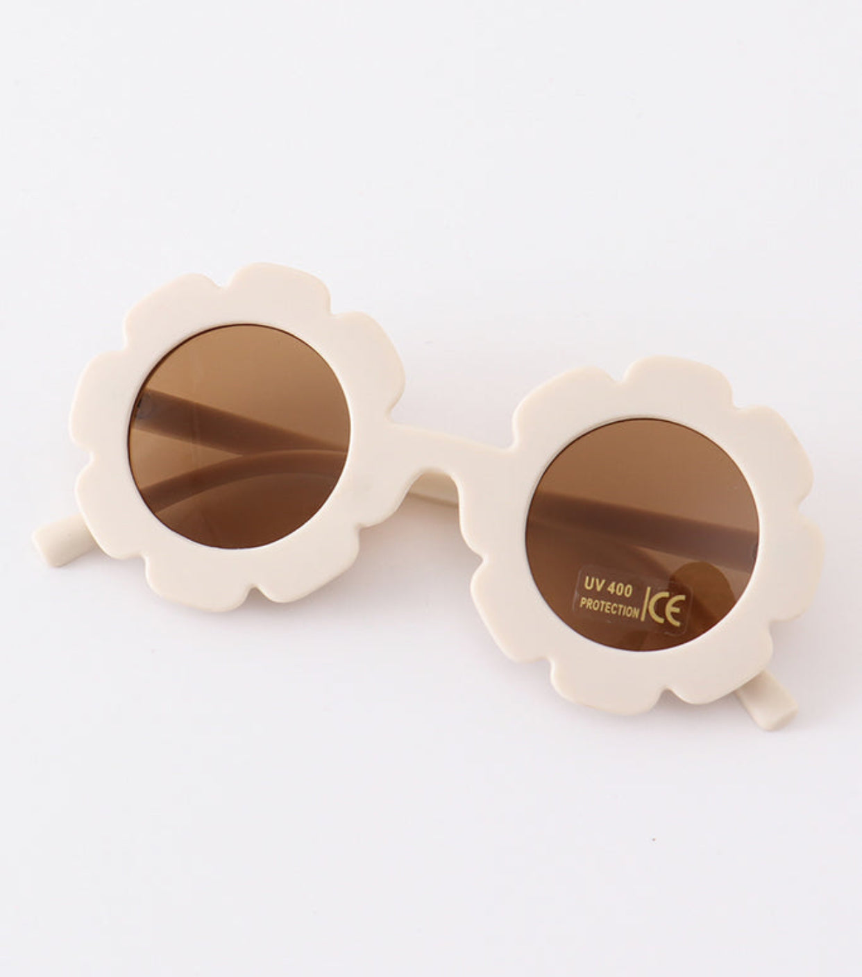 Retro Round Flower Sunglasses UV400