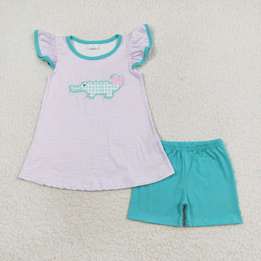 Crocodile Girl Set