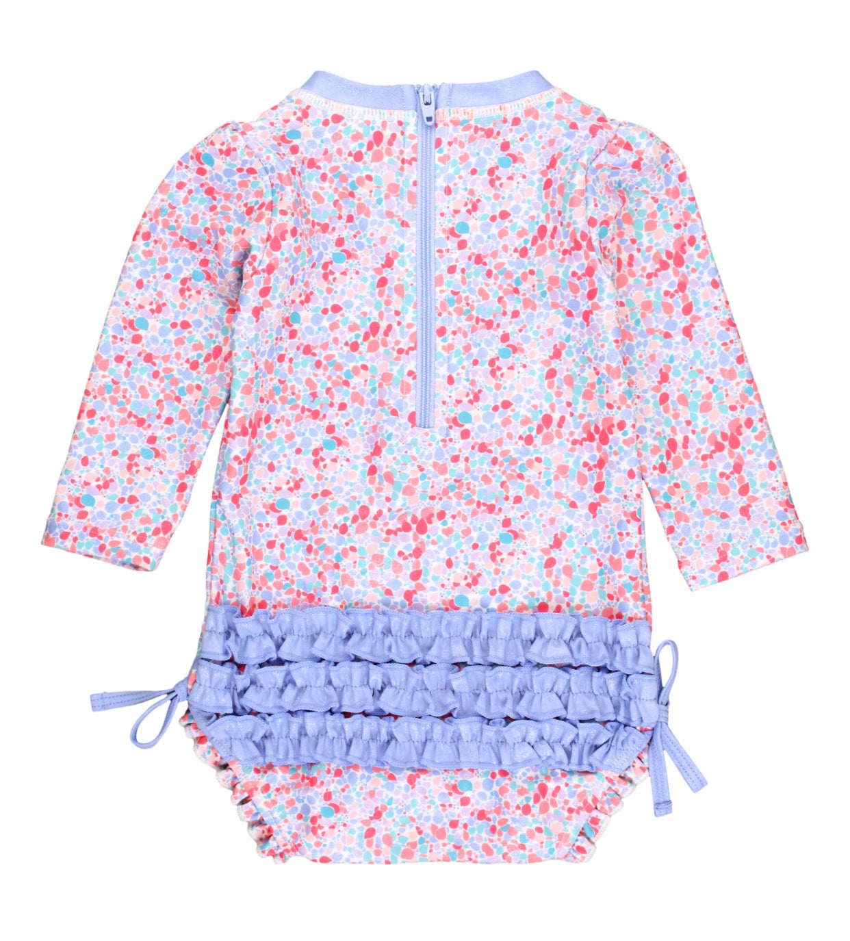 RuffleButts Long Sleeve One Piece Rash Guards