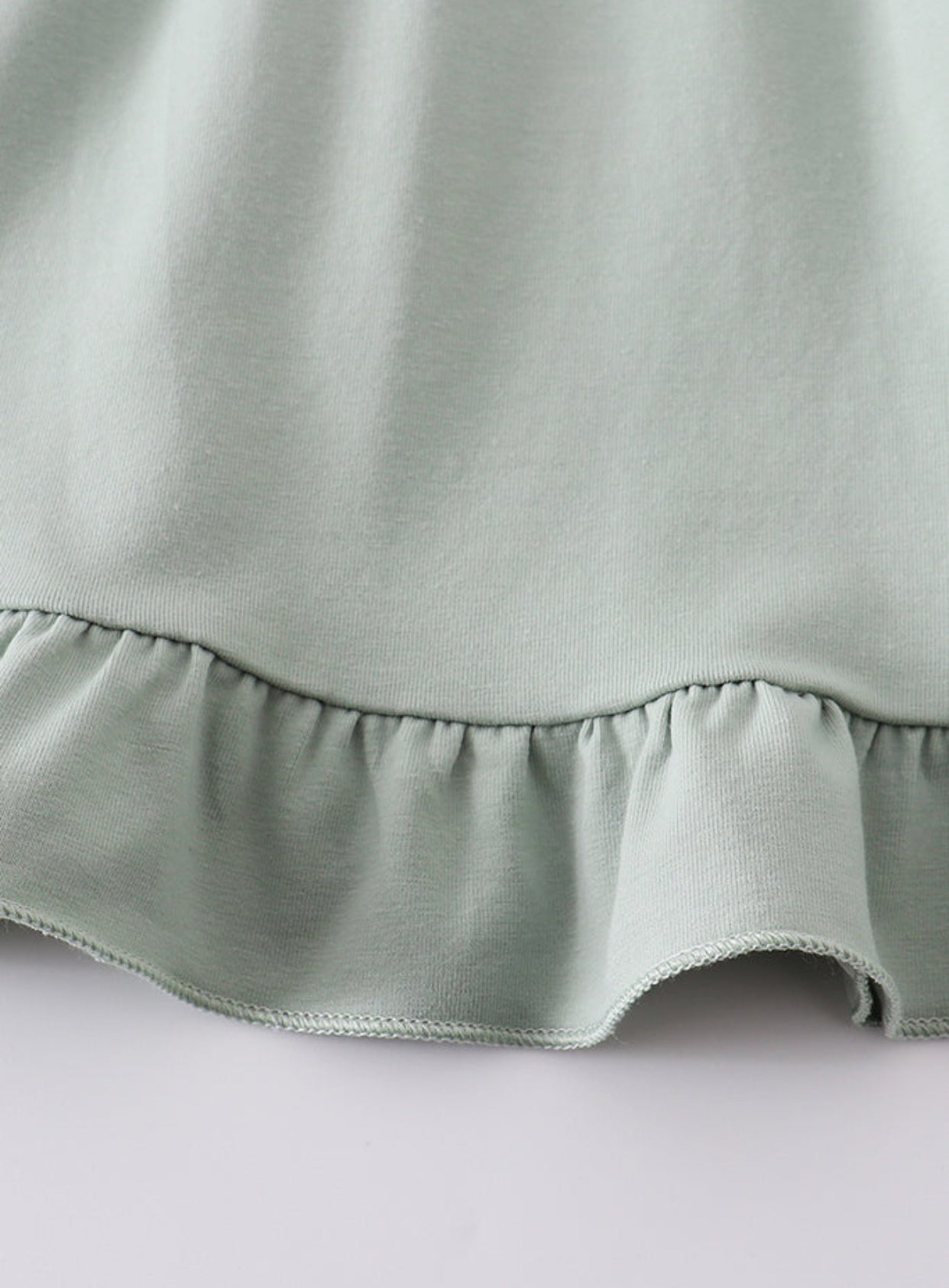 Sage Ruffle Dress