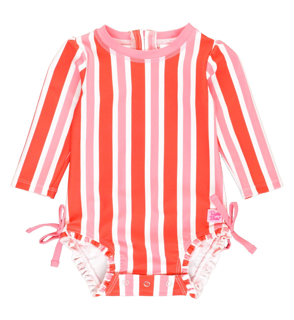 RuffleButts Long Sleeve One Piece Rash Guards