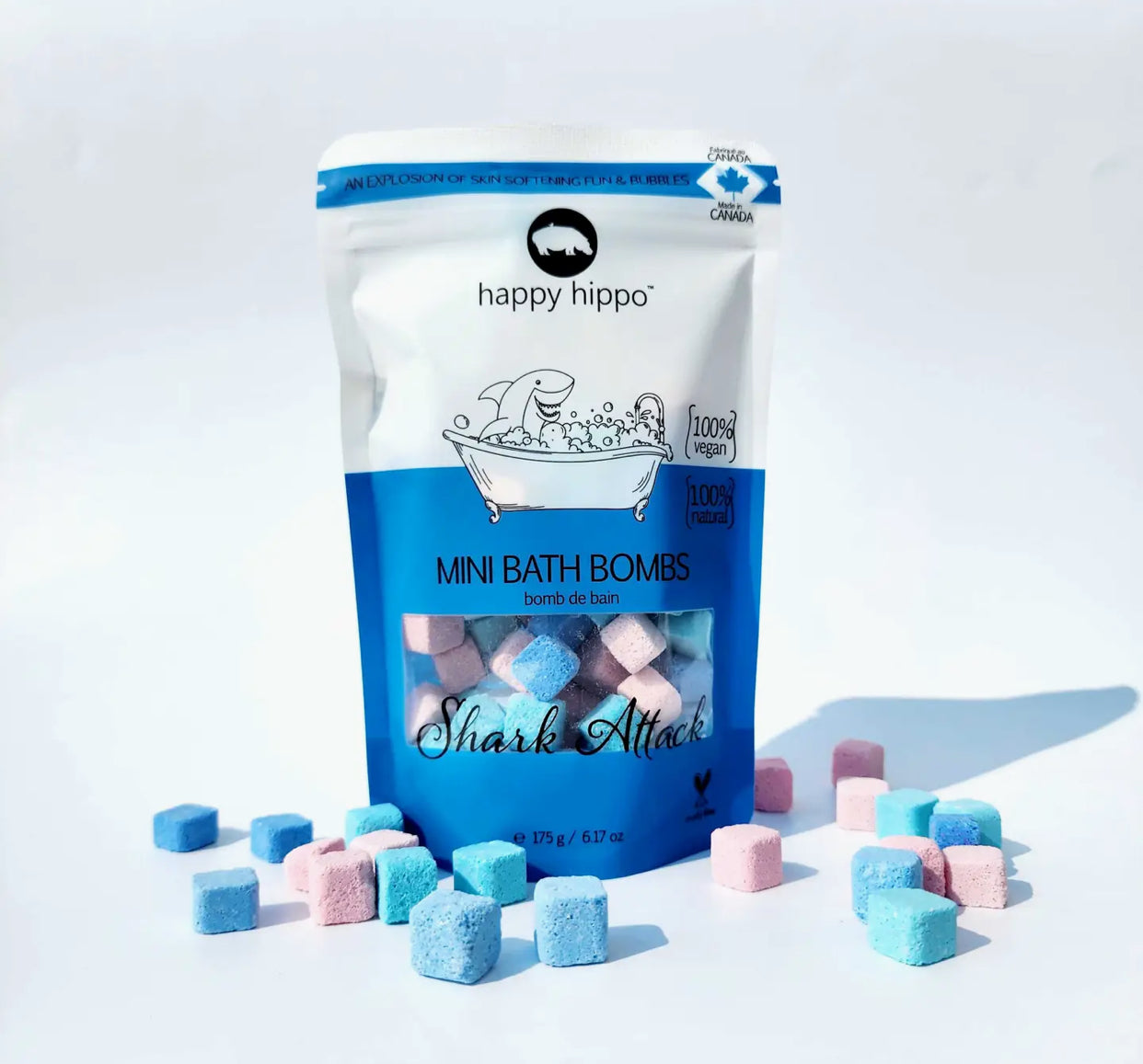 Happy Hippo Mini Bath Bombs