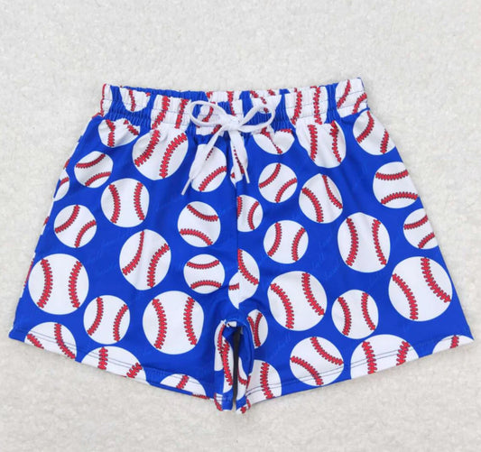Boy’s Baseball Swim Trunks