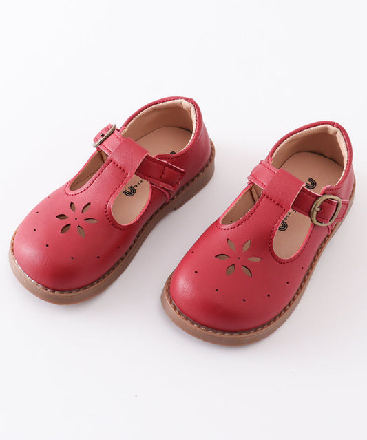 Red Appleseed Mary Janes