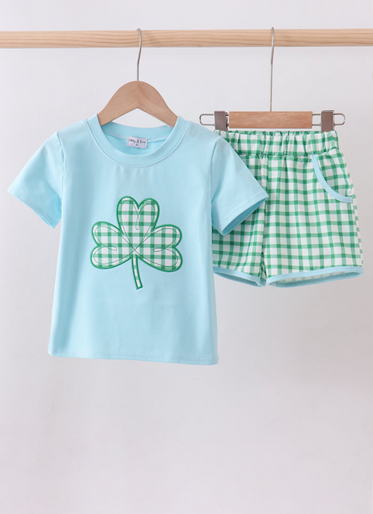 Clover Embroidery BoySet