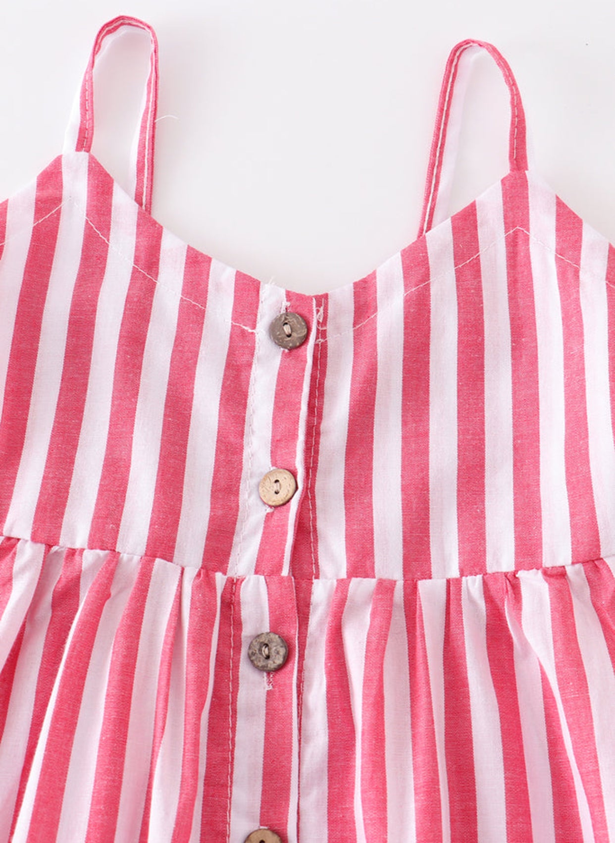 Striped Button-Down Dress