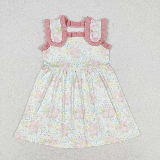 Yellow/Pink Floral Dress