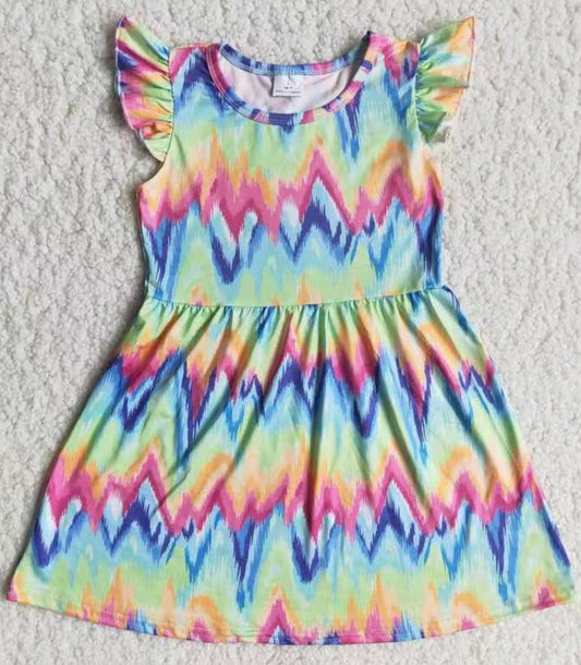 Multi Colored Girl’s Dress