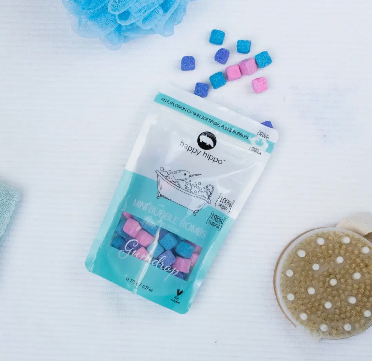 Happy Hippo Mini Bath Bombs
