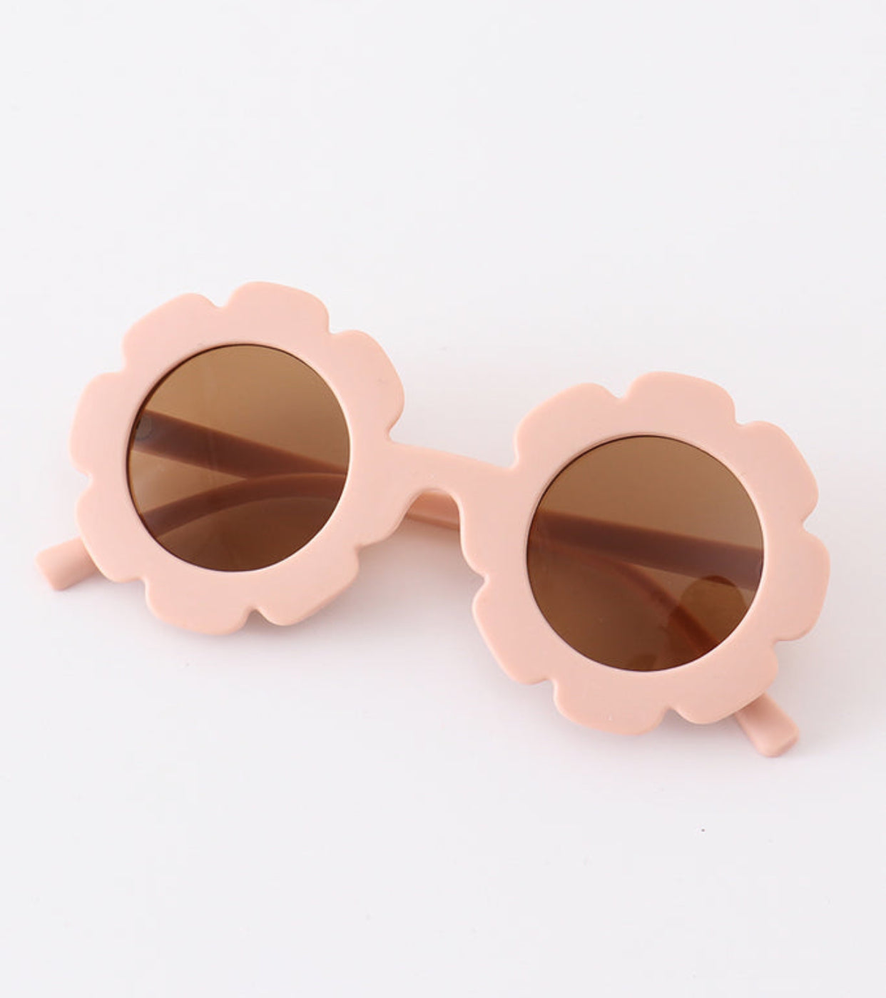 Retro Round Flower Sunglasses UV400