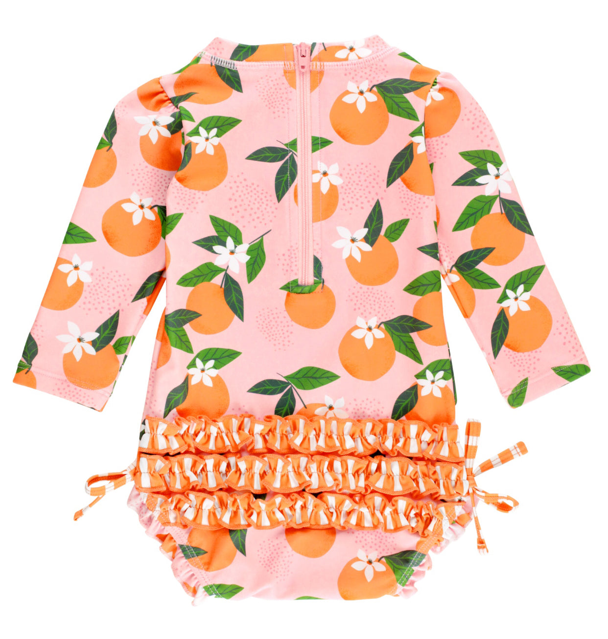 RuffleButts Long Sleeve One Piece Rash Guards