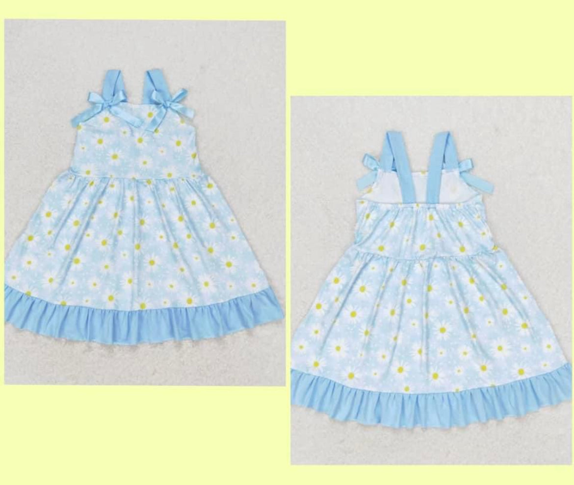 Blue Daisy Dress