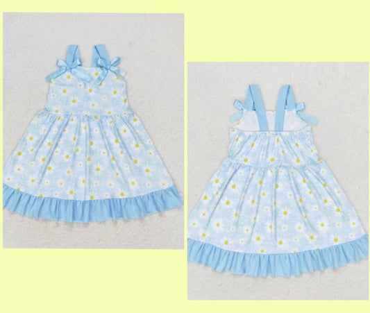 Blue Daisy Dress