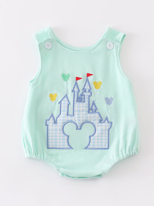 Green Castle Appliqué Bubble