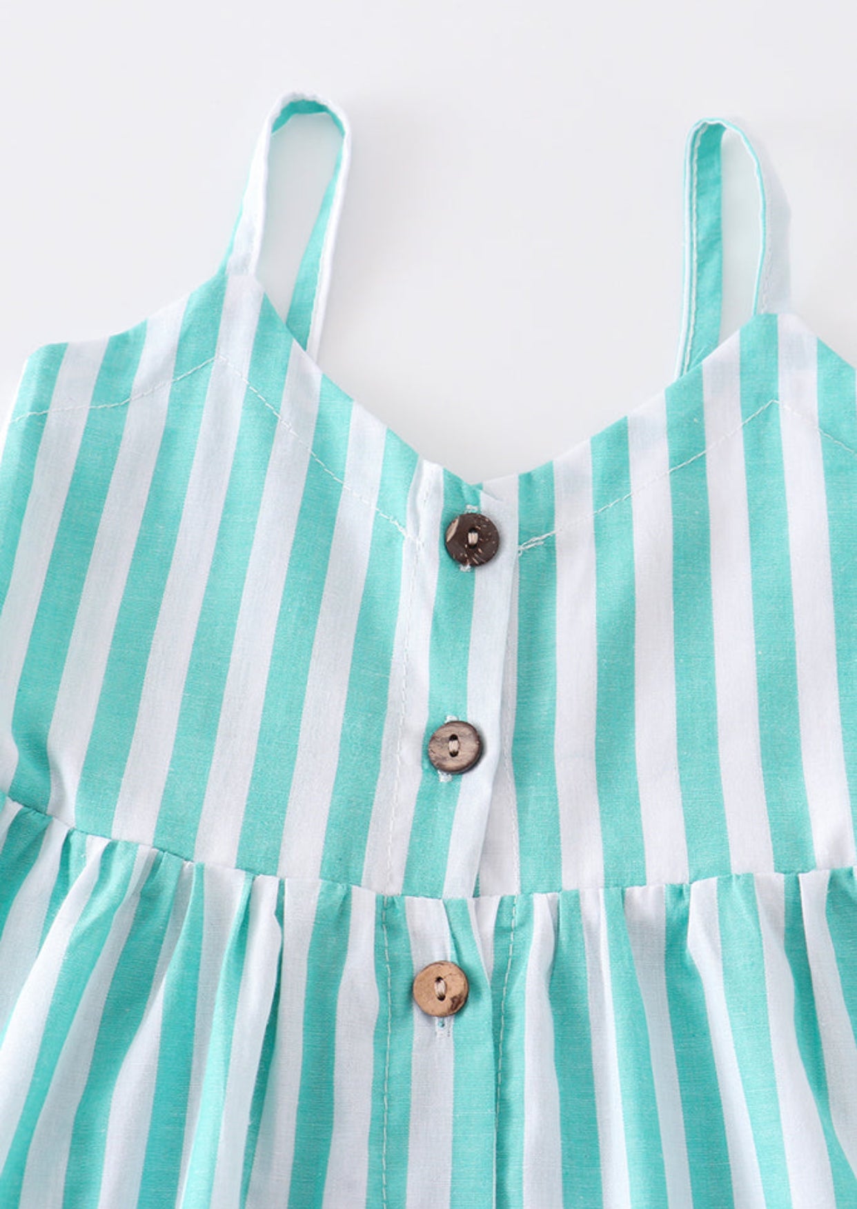 Striped Button-Down Dress