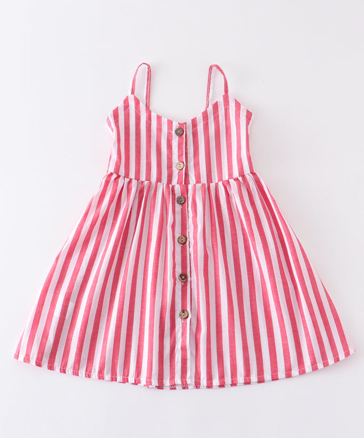 Striped Button-Down Dress