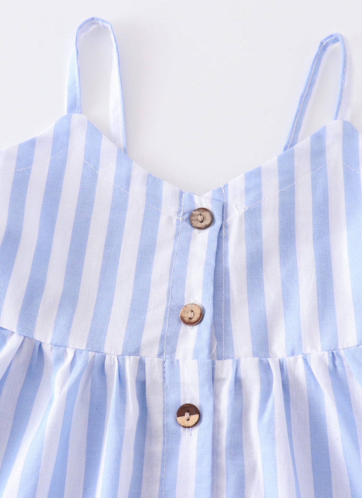 Striped Button-Down Dress