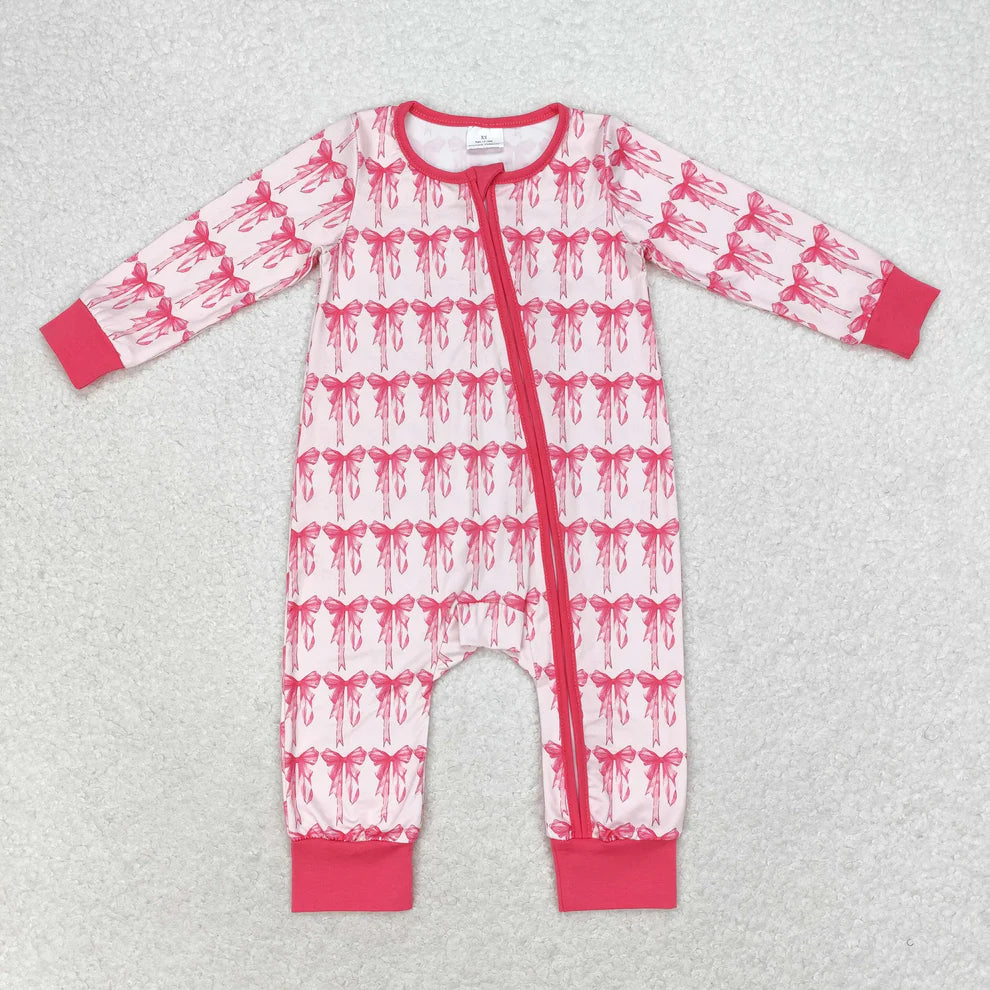 Bow Romper Pajamas